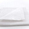 100% Cotton White Men's Pocket Handkerchiefs Hanky, XXL King Size, Pack of 12123