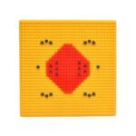 Magnetic foot mat premium acupressure super mat with pyramidal pressure points and magnetic therapy for wellness