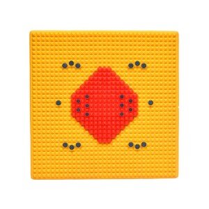 Magnetic foot mat premium acupressure super mat with pyramidal pressure points and magnetic therapy for wellness