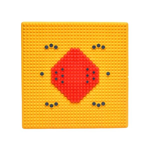 Magnetic foot mat premium acupressure super mat with pyramidal pressure points and magnetic therapy for wellness