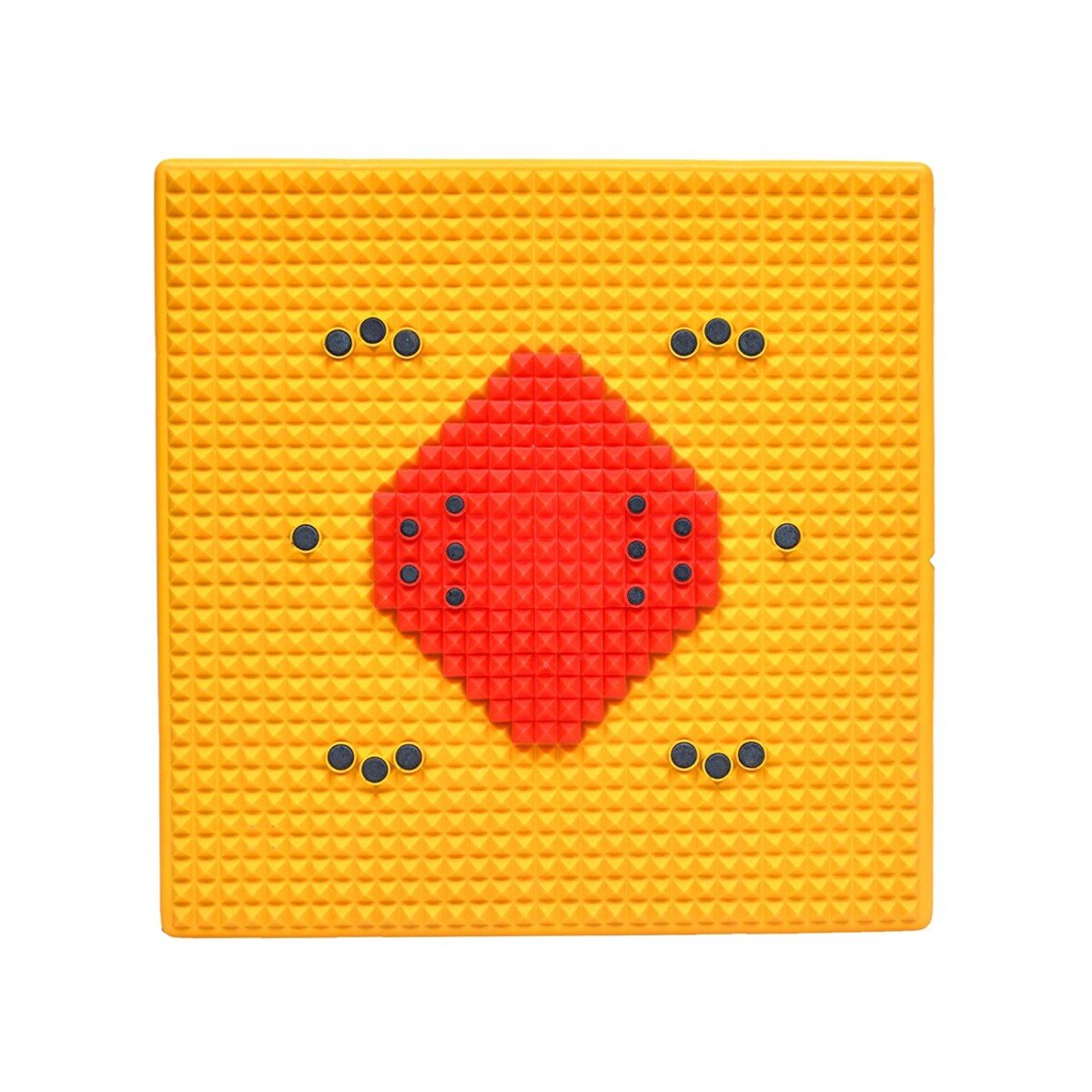 Magnetic foot mat premium acupressure super mat with pyramidal pressure points and magnetic therapy for wellness