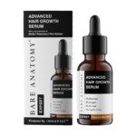 Hair loss serum Bare Anatomy 30ml with Redensyl Anagain Baicapil Rosemary Biotin lightweight non greasy