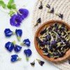 Butterfly Pea Flower Tea Bags 60 count premium caffeine-free antioxidant herbal detox blue tea biodegradable Aparajita