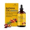 Batana oil for hair Botanic Hearth 118ml pure unrefined Honduras for thicker stronger hair growth