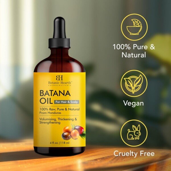 Botanic Hearth Raw Batana Oil123567