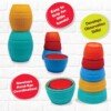 Giggles - Stacking Barrels, Multicolour stacking Blocks with Animals, Helps to Sort,Stack and Nest, 12 months & above, Infant and Preschool Toys2