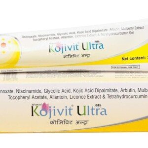 Niacinamide gel for dark spots 30gm glycolic acid kojic acid hyperpigmentation antioxidant UV protection gel