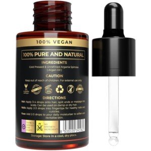 Organic Argan Oil - Moroccan Oil for Hair and Skin1