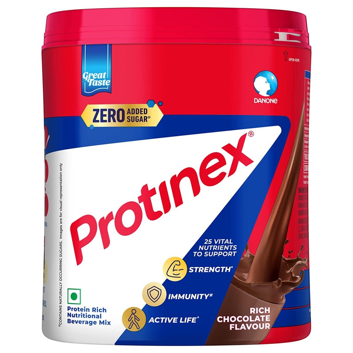 Protinex Health And Nutritional Protein Drink Mix For Adults-(Rich Chocolate Flavor, 400 Gms, Jar