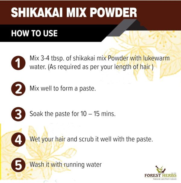 Shikakai Mix 500gm123