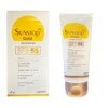 Water resistant sunscreen Sunstop Gold SPF 55 PA+++ matte finish sweat-proof waterproof gel formula 50GM tube