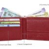 URBAN FOREST Charlie Red Leather Wallet for Men1