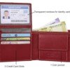 URBAN FOREST Charlie Red Leather Wallet for Men12