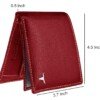 URBAN FOREST Charlie Red Leather Wallet for Men123