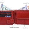 URBAN FOREST Oliver Aniline Red Leather Wallet for Men123