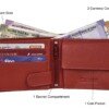 Urban Forest Oliver Red RFID Blocking Leather Wallet for Men12