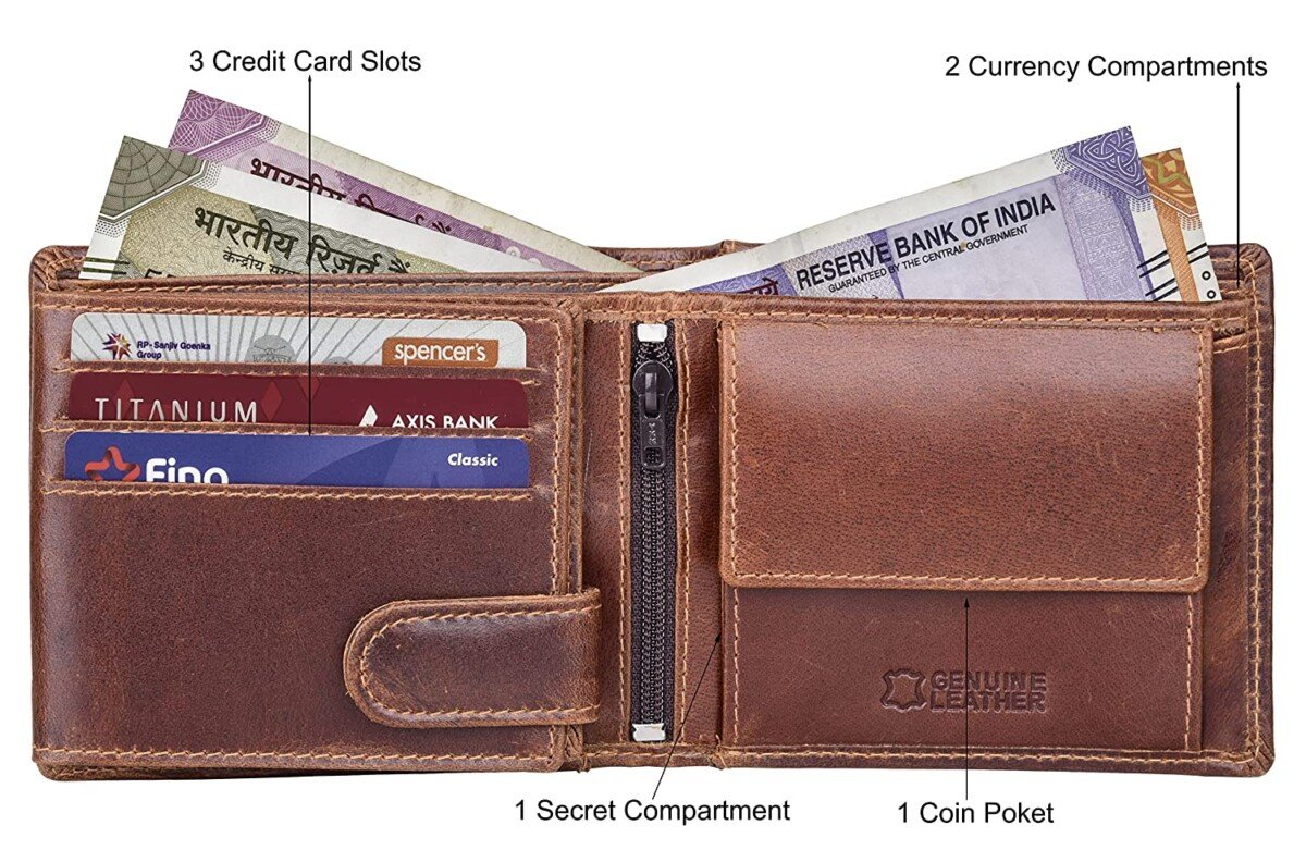 Urban Forest Oliver RFID Blocking Caramel Brown1