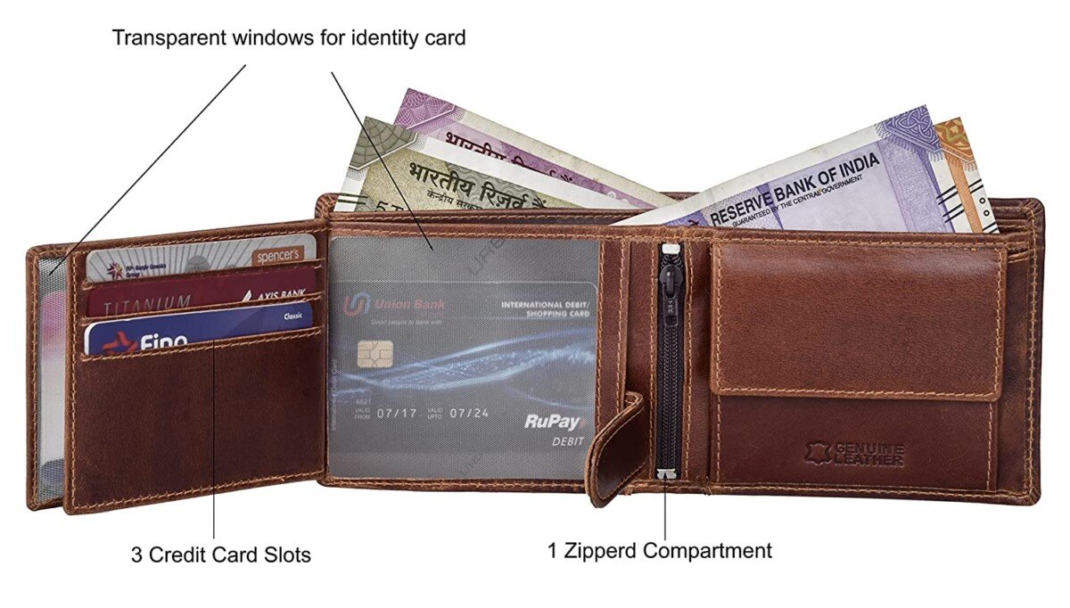 Urban Forest Oliver RFID Blocking Caramel Brown12