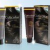 Ammonia free hair color cream Cuticolor 60gm PPD-free no fragrance for sensitive skin black and dark brown