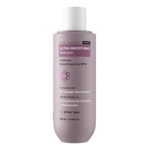 Smoothing shampoo Bare Anatomy Ultra 250ml Niacinamide Carbohydrate Complex frizz control hydration keratin