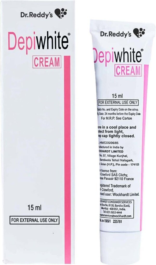 Kojic acid cream for dark spots vitamin C brightening 15ml sample non-steroidal face treatment