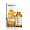 Night serum Garnier Bright Complete 30ml with 10% pure vitamin C salicylic acid overnight treatment dark spots brightening