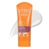 Sunscreen gel Lotus Herbals matte SPF 50 PA+++ oil control no white cast normal oily skin travel size