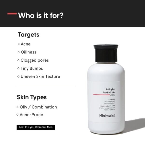 Minimalist Anti-Acne Salicylic Acid 2% Face Wash For Oily & Acne Prone Skin1