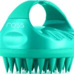 Best hair scalp massager shampoo brush with soft silicone bristles for dandruff and exfoliation