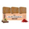Skin whitening soap online handmade sandalwood saffron paraben-free 100g glowing skin men women
