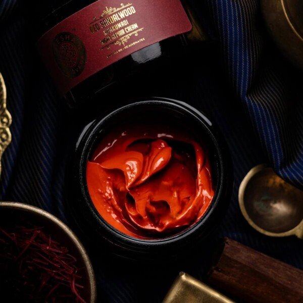 SHESHA AYURVEDA RED SANDALWOOD SKIN BRIGHTENING & NIGHT REPAIR CREAM1234