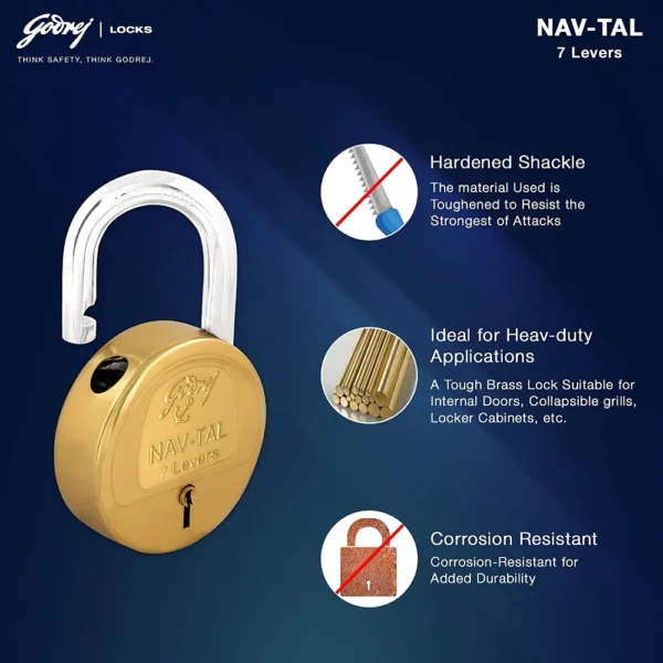 Disc lock for storage unit brass padlock hardened shackle anti-cut locker gym door