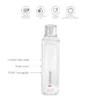 BPA free plastic bottles in a multicolor set of 5, refrigerator safe and made for school and office use